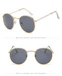 Retro Oval Shade Sunglasses