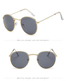 Retro Oval Shade Sunglasses