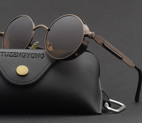 Classic Gothic Polarized Steampunk Men's Sunglasses