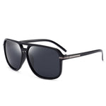 Polarized Sunglasses Men Oversized Square Mirror Driving Sun Glasses